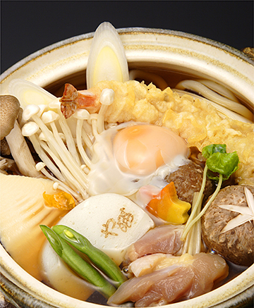 鍋焼きうどん