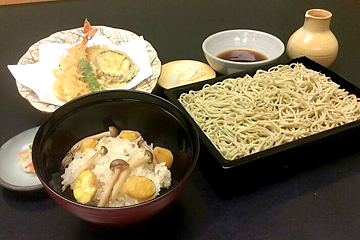 栗おこわ御膳